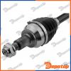 Demi-Arbre de Transmission avant gauche pour MASERATI | NPW-MA-003, 670007077